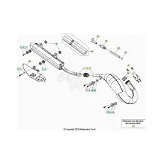Top-Seller Beta RR200RC 21 Auspuffsystem