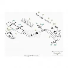 Sichere Zahlung Beta RR250RC 21 Auspuffsystem