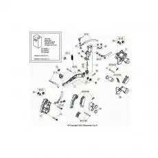 Echt Beta RR250RC 21 Bremsen