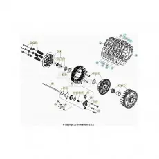 Highlight Beta RR480 21 Primärtrieb/Kupplung