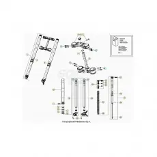 Beta RR125RC 21 Gabel Billig