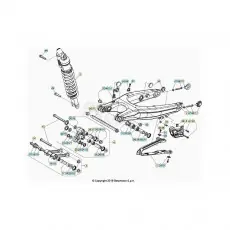 Letzte Chance Beta RR125RC 21 Schwingarm/Federbein 2
