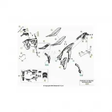 Beta RR200RC 21 Verkleidung/Sitzbank/Tank 1 Online Kaufen