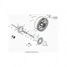 Beta RR200RC 21 Hinterrad Heißes Angebot