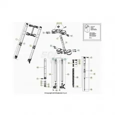 Ausverkauf Beta RR250RC 21 Gabel