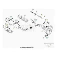 Beta RR300RC 21 Auspuffsystem Preisknaller