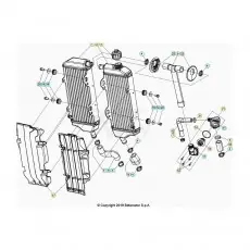 Neu Beta RR350RC 20 4T Kühlsystem