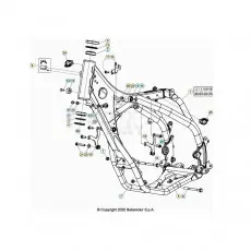 Preisreduziert Beta RR350RC 20 4T Rahmen/Ausleger
