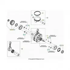 Super-Preis Beta RR350RC 20 4T Kurbelwelle/Kolben/Ausgleichswelle 2