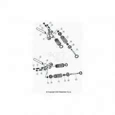 Beta RR125 LC 20 Zylinder/Zylinderkopf/Ventiltrieb 2 Geprüft