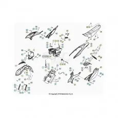 Beta RR50RC 20 Verkleidung/Sitzbank/Tank 1 Markenprodukt