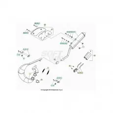Kracherpreis Beta RR50RC 20 Auspuffsystem