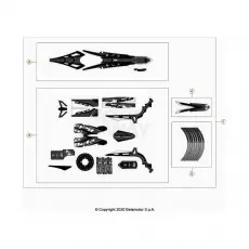 Beta EVO300 Factory 20 Verkleidung/Sitzbank/Tank 2 Günstig