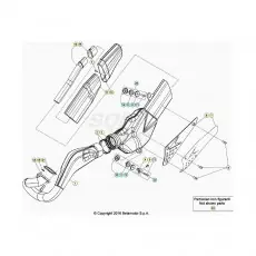 Beta EVO300 Factory 20 Auspuffsystem Begrenztes Angebot