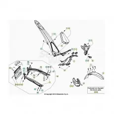 BetaEVO250 Factory 20 Verkleidung/Sitzbank/Tank 1 Gratis Versand