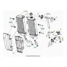 Beta RR480RC 20 4T Kühlsystem Finale Aktion