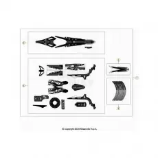 Beta EVO300 Factory 4T 20 Verkleidung/Sitzbank/Tank 2 Echt