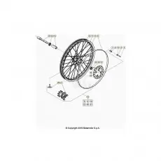 Mega-Angebot Beta EVO300 Factory 4T 20 Vorderrad