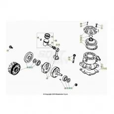 BetaEVO250 Factory 20 Kurbelwelle/Kolben/Ausgleichswelle Preisreduziert