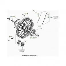 Top-Seller BetaEVO125 Factory 20 Hinterrad