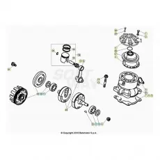 Jetzt Bestellen BetaEVO125 Factory 20 Kurbelwelle/Kolben/Ausgleichswelle