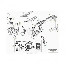 Beta RR480RC 20 4T Verkleidung/Sitzbank/Tank Bestseller