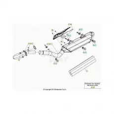 Beta RR350RC 21 4T Auspuffsystem Günstig