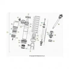 Beta RR350RC 21 4T Schwingarm/Federbein 1 Preiswert