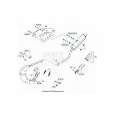Beta RR50 Street Track 20 Auspuffsystem Begrenztes Angebot