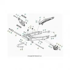 Preisknaller Beta RR50 21 Schwingarm/Federbein 1