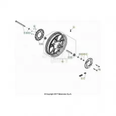 Jetzt Bestellen Beta RR125 LC 4T 20 Hinterrad