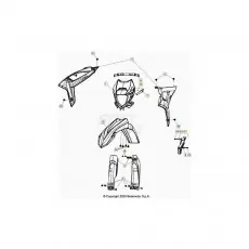 Saisonangebot Beta RR390RC 21 4T Verkleidung/Sitzbank/Tank