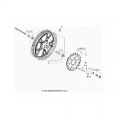 Preisknaller Beta RR50 Street 20 Vorderrad