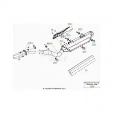 Günstig Beta RR390RC 21 4T Auspuffsystem