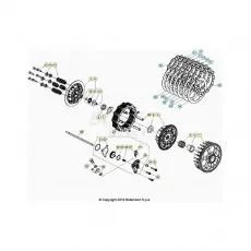 Beta RR390RC 21 4T Primärtrieb/Kupplung Geprüft