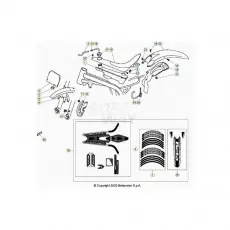 Beta EVO80 Junior 21 Verkleidung/Sitzbank/Tank Nur Für Kurze Zeit