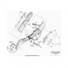 BetaEVO250 Factory 21 Auspuffsystem Markenprodukt