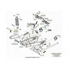 Sonderaktion BetaEVO125 Factory 21 Schwingarm/Federbein