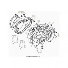 Preiswert Beta EVO300 SS 21 Motorgehäuse