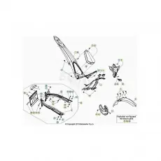 Neuheit Beta EVO250 21 Verkleidung/Sitzbank/Tank 1