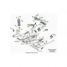 Beta EVO250 21 Schwingarm/Federbein 1 Direkt Vom Hersteller