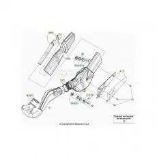Beta EVO125 21 Auspuffsystem Abverkauf