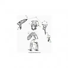 Billig Beta RR480RC 21 4T Verkleidung/Sitzbank/Tank