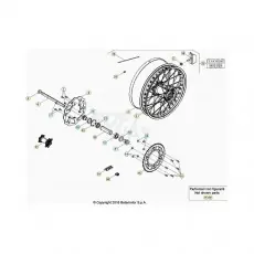 Bestpreis Beta RR480RC 21 4T Hinterrad
