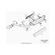 Beta RR480RC 21 4T Auspuffsystem Solange Der Vorrat Reicht