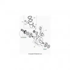 Beta EVO80 Senior 21 Kurbelwelle/Kolben/Ausgleichswelle Neu