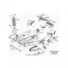 Beta EVO300 4T 21 Schwingarm/Federbein 1 Rabatt