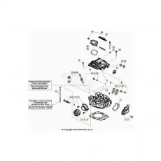 Beta EVO300 4T 21 Zylinder/Zylinderkopf/Ventiltrieb 1 Neue Kollektion