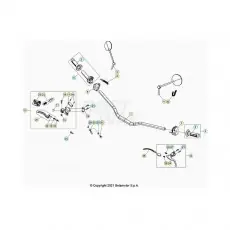 Beta RR125 LC 21 Lenker/Armaturen Neue Kollektion