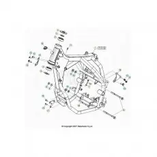 Sale Beta RR125 LC 21 Rahmen/Ausleger